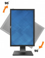 LCD 22″ DELL P2210 VGA DVI USB 1680x1050 16:10 5MS