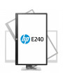 MONITOR 24” HP EliteDisplay E240 LED IPS DP HDMI HUB USB FULL HD 1920x1080 A KLASA