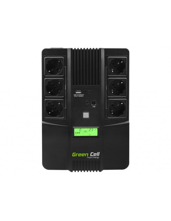 Zasilacz awaryjny UPS Green Cell AiO 800VA 480W