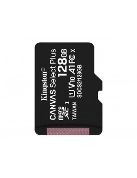 Karta pamięci KINGSTON SDCS2/128GBSP Kingston 128GB 128GB micro SDXC Canvas Select Plus 100R A1 C10 w/o ADP