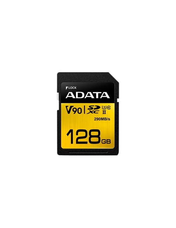 Karta pamięci ADATA ASDX128GUII3CL10-C ADATA 128GB Premier ONE SDXC UHS-II U3 Class 10, R/W up to 290/260 MB/s