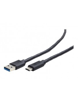 Kabel USB-C/USB-A 1.0m GEMBIRD USB 3.0 czarny