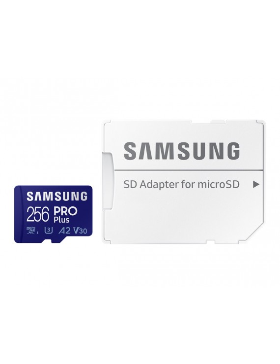 Karta pamięci SAMSUNG PRO PLUS microSD 256GB Class10 Read up to 160MB/s