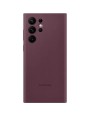 Etui Samsung Silicone Cover Galaxy S22 Ultra 5G burgundy