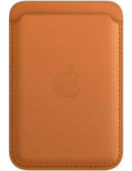 Portfel Apple z MagSafe do iPhonea - złocisty brąz