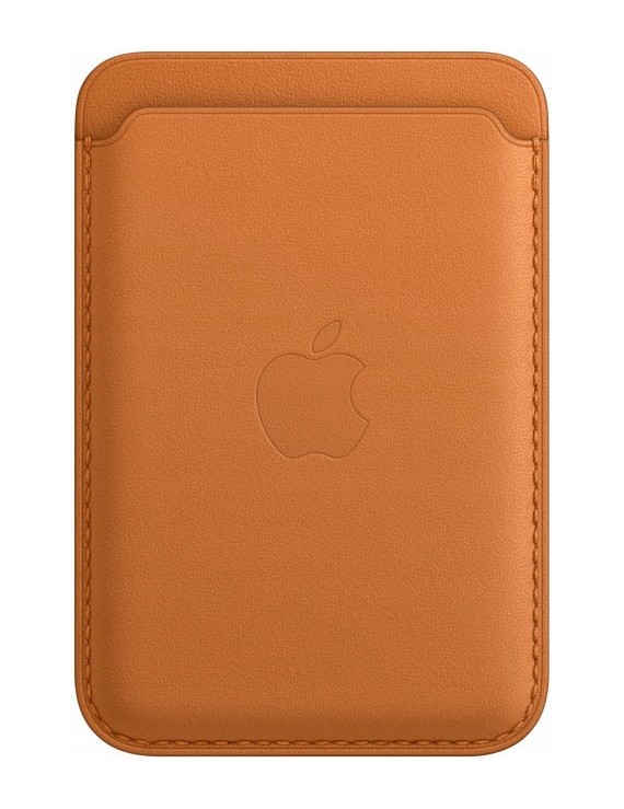 Portfel Apple z MagSafe do iPhonea - złocisty brąz