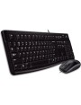 Zestaw przewodowy klawiatura + mysz LOGITECH DESKTOP MK120 USB