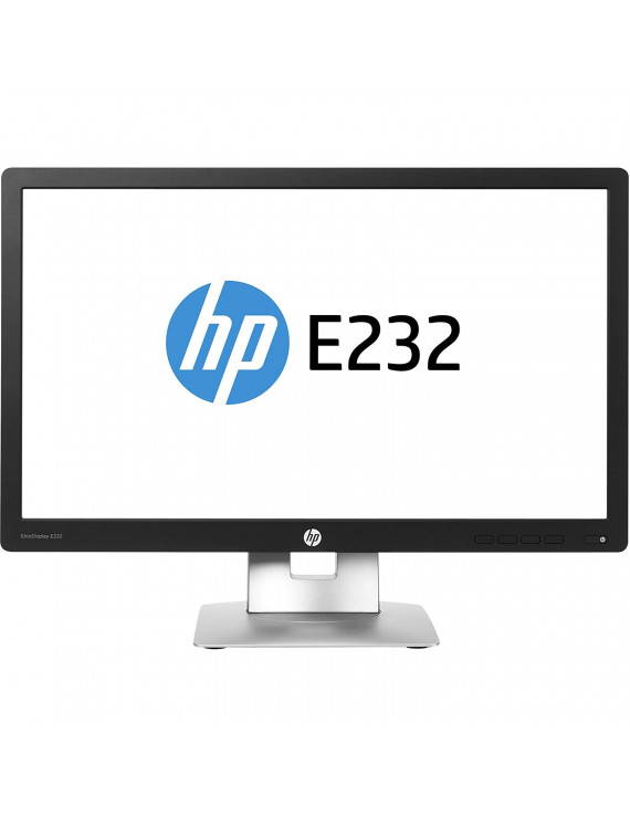 LCD 23 HP E232 LED IPS HDMI VGA DP USB PIVOT FULLHD