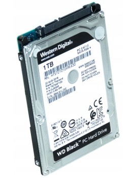 DYSK HDD 2,5” WD BLACK 1TB HTS721010A9E630