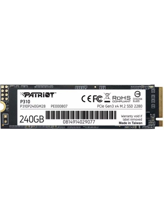 DYSK SSD PATRIOT 240GB P310 NVME P310P240GM28