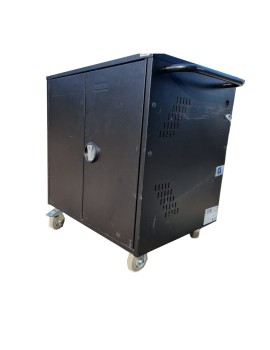 LEBA NOTECART CLASSIC 16 LAPTOP CHARGING CABINET BLACK