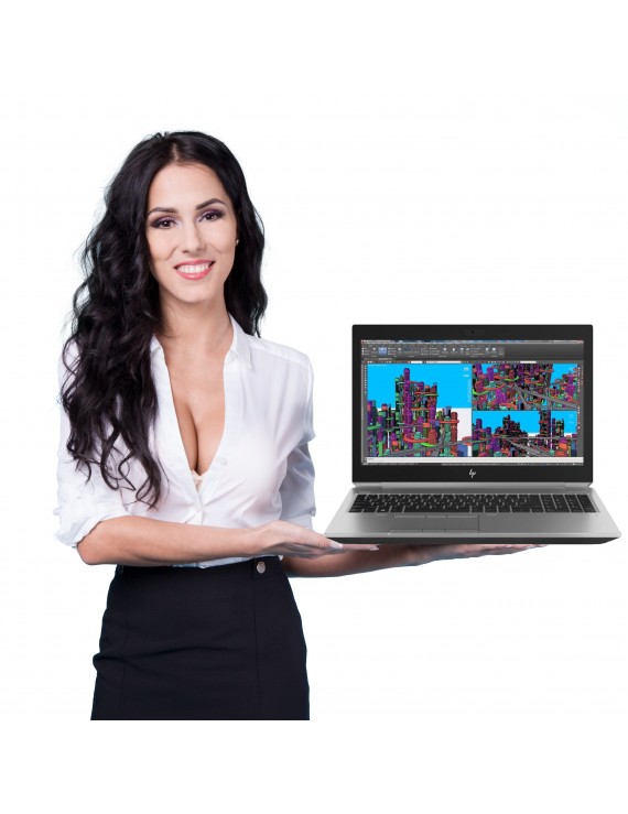 Laptop HP ZBook 15 G5 i7-8750H 16/256 SSD P1000 10
