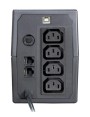 Zasilacz awaryjny UPS ORVALDI i650 LCD USB (4xIEC) line-interactive