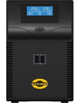 Zasilacz awaryjny UPS ORVALDI i1500 LCD USB line-interactive