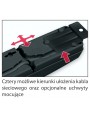Listwa zasilająca przeciwprzepięciowa Acar F5 4 m czarna