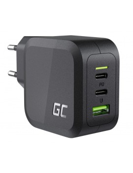 Green Cell GaN 65W 2x USB-C 1xUSB-A