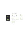 Green Cell GaN 65W 2x USB-C 1xUSB-A