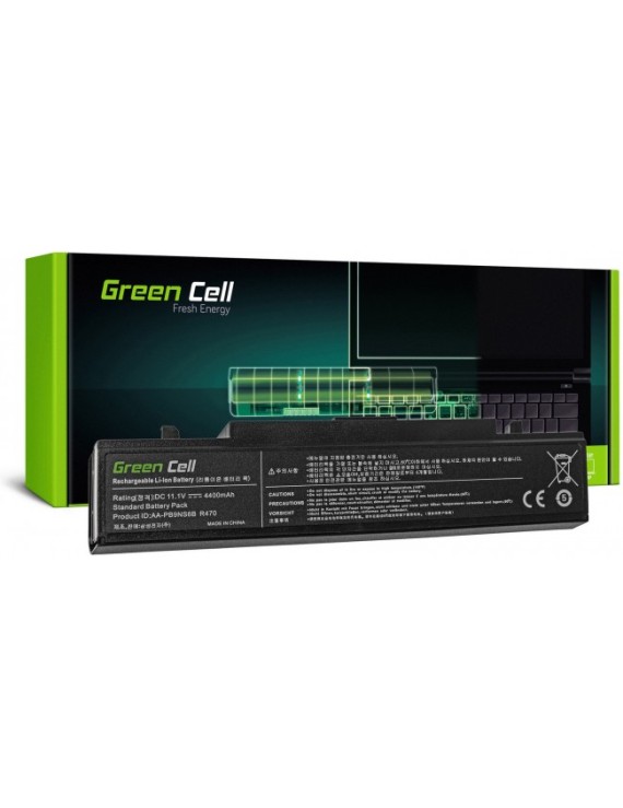 Green Cell do Samsung R519 R520 R522 R530 R540 R580 R780 6 cell 10.1V 4400mAh