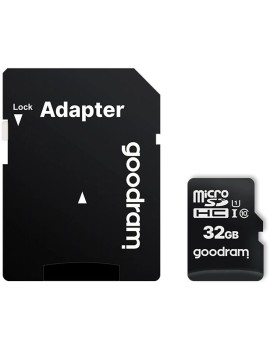 GOODRAM 32GB microSDHC class 10 UHS I + adapter