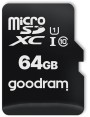 GOODRAM 64GB microSDXC class 10 UHS I + adapter