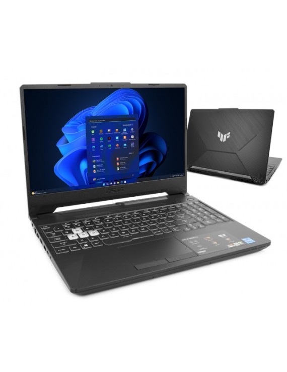 ASUS TUF Gaming F15 FX506HE-HN012W Core i5-11400H 15,6"-144Hz 16GB 512GB W11 RTX3050Ti czarny