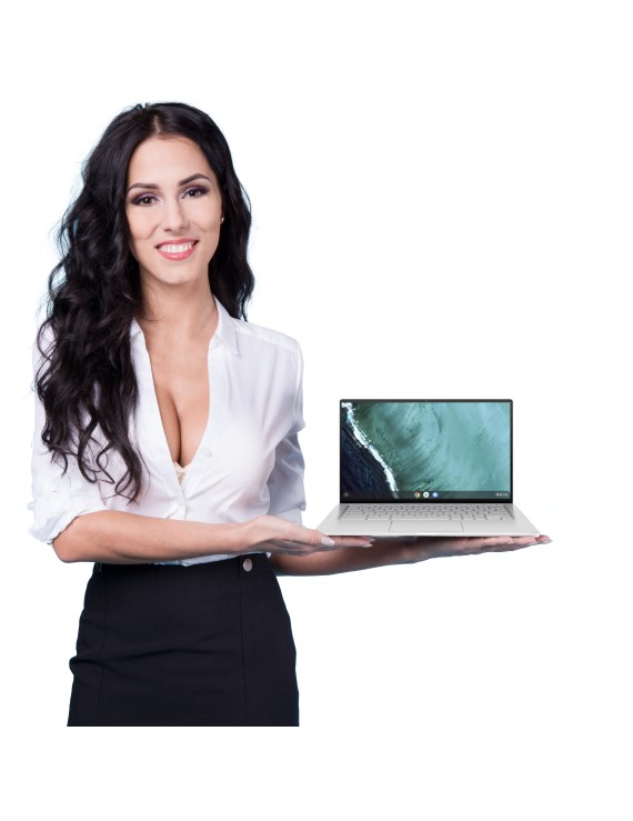 LAPTOP 2W1 ASUS FLIP C434 CHROMEBOOK I7-8500Y 8GB 128GB FHD DOTYK KLASA A