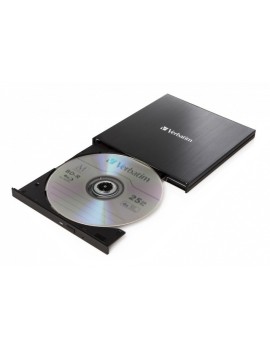 Napęd Verbatim Blu-Ray z adapterem USB-C czarna 43888