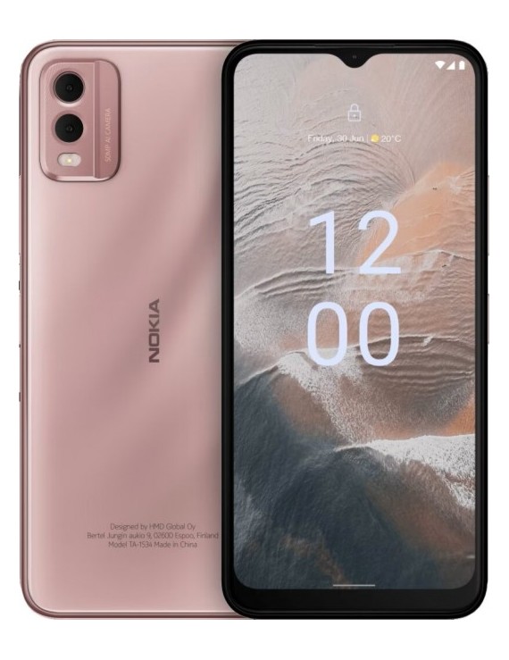 Smartfon Nokia C32 4/64GB Różowy