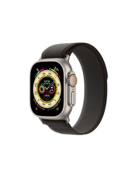 APPLE Watch Ultra GPS + Cellular 49mm Titanium Case with Black/Gray Trail Loop - S/M