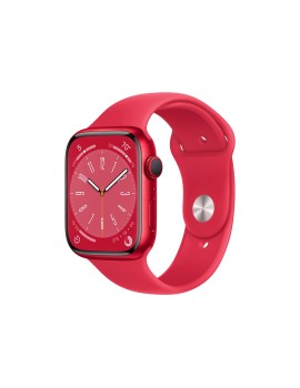 APPLE Watch Series 8 GPS 45mm PRODUCT RED Aluminium Case with PRODUCT RED Sport Band - Regular