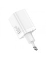 Ładowarka sieciowa Baseus Super Si Pro Quick Charger USB + USB-C 30W (biała)