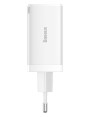 Ładowarka Baseus GaN5 Pro 2xUSB-C + USB, 65W (biała)