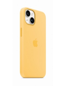 Etui Apple iPhone 14 Silicone Case with MagSafe sunglow