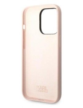 Etui Karl Lagerfeld Silicone NFT Choupette - Etui iPhone 14 Pro (różowy)