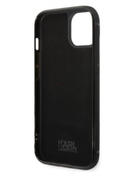 Etui Karl Lagerfeld Signature Logo Cardslot - Etui iPhone 14 Plus (czarny)