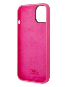 Etui Karl Lagerfeld Silicone RSG - Etui iPhone 14 Plus (różowy)