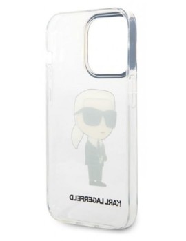 Etui Karl Lagerfeld IML NFT Ikonik - Etui iPhone 14 Pro Max (przezroczysty)