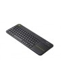 Klawiatura bezprzewodowa Logitech K400 Plus Czarna