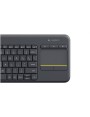 Klawiatura bezprzewodowa Logitech K400 Plus Czarna