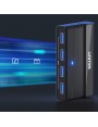 Unitek Przełącznik KVM 4x USB-A 5Gbps aktywny