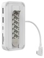 Hub Belkin INC011btWH USB-C 6w1 z mocowaniem biały