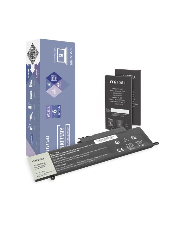 Bateria Mitsu do Dell Inspiron 13 7347
