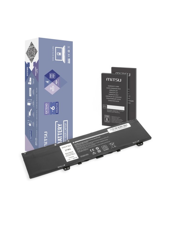 Bateria Mitsu do Dell Inspiron 13 7373, 7386