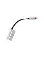 Adapter / przejściówka audio do Apple Lightning do Mini Jack 3.5 mm (black)