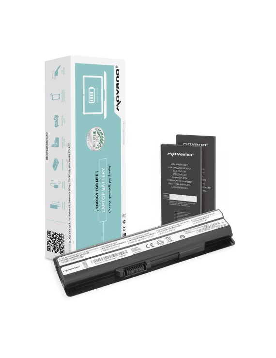 Bateria Movano do MSI CR650, A6500