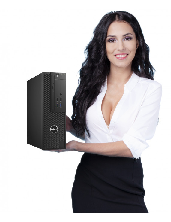 KOMPUTER DELL PRECISION WORKSTATION 3420 SFF XEON E3-1225 V6 64GB RAM 240GB SSD WIN 10 PRO A KLASA