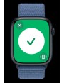 Apple Watch 9 GPS+Cellular 45mm aluminium Północ | Północ pasek sportowy M/L
