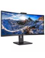 BEZRAMKOWY ZAKRZYWIONY MONITOR ULTRAWIDE 34” PHILIPS 346P1C 3440 x 1440 KLASA A