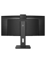 BEZRAMKOWY ZAKRZYWIONY MONITOR ULTRAWIDE 34” PHILIPS 346P1C 3440 x 1440 KLASA A