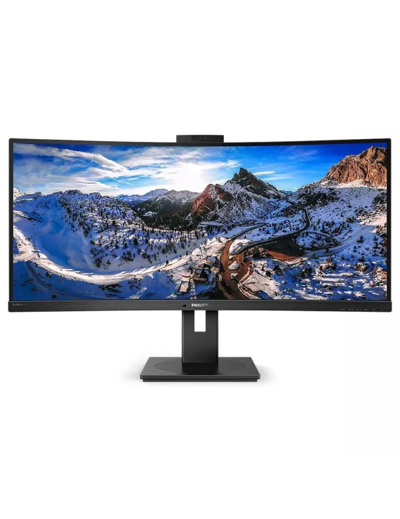 BEZRAMKOWY ZAKRZYWIONY MONITOR ULTRAWIDE 34” PHILIPS 346P1C 3440 x 1440 KLASA A